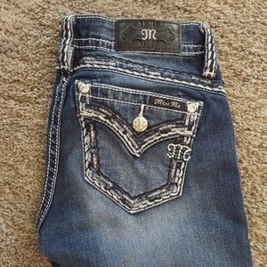 Miss Me Jeans Size 27 Midrise Slim Boot